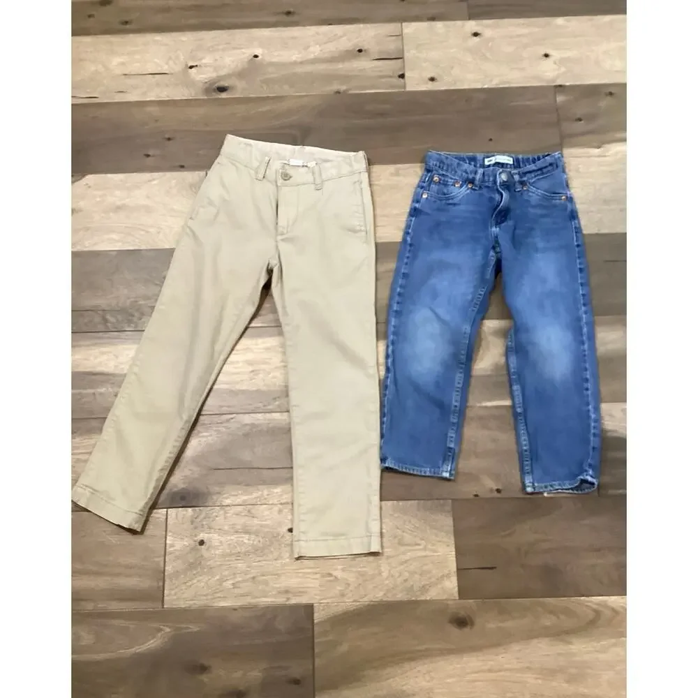 Boys Size 7 Back‑to‑School Clothing Bundle